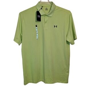 Under Armour Men's Loose Fit Polo Shirt Large Performance Golf Short Sleeve NWT
